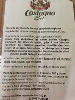 Mängden socker i Pâtes de semoule de blé dur complet biologiques