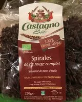 Mängden socker i Spirales de riz rouge complet