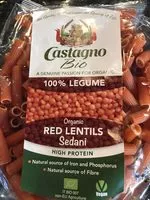 Mängden socker i Organic red lentils sadeni