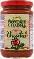 Mängden socker i FATTORIE UMBRE SAUCE AL BASILICO 280G