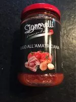 Mängden socker i Salsa a la Americana Tocino