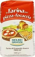 Mängden socker i La farina per pizza e focaccia