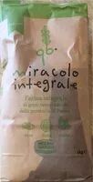 Mängden socker i Farina Integrale