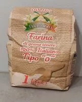 Mängden socker i Farina 100% italienne Tipo 0