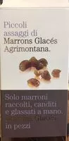 Mängden socker i Marrons glaces