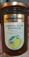 Mängden socker i Marmellata limoni con scorza