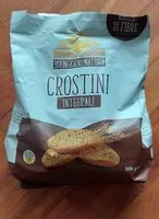 Mängden socker i Crostini integrali