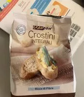 Mängden socker i Crostini integrali