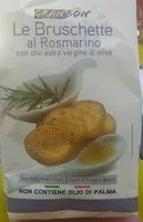 Mängden socker i Bruschetta avec romarin et huile d'olive