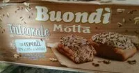 Mängden socker i Buondì Integrale