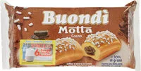 Mängden socker i Motta Buondi Cacao