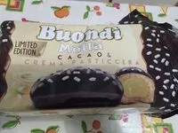 Mängden socker i Buondì cacao & crema pasticcera