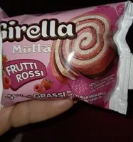 Mängden socker i Girella motta frutti rossi