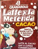 Mängden socker i Lattex la Merenda Cacao
