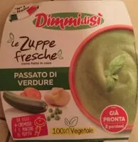 Mängden socker i Le zuppe fresche passato di verdure