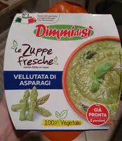 Mängden socker i vellutata di asparagi