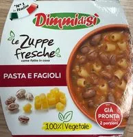 Mängden socker i Le Zuppe fresche pasta e fagioli