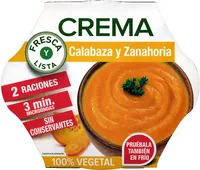 Mängden socker i Crema De Calabaza Y Zanahoria