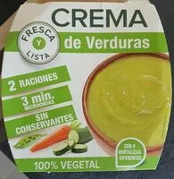Mängden socker i Crema de verduras