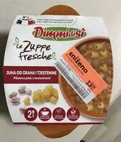 Mängden socker i Juha od graha i tjestenine