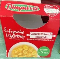 Mängden socker i Cappelletti freschi con brodo