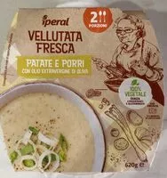 Mängden socker i Vellutata fresca patate e porri