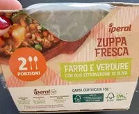 Mängden socker i Zuppa Fresca Farro e Verdure