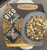Mängden socker i Riso venere scotti con pollo