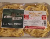Mängden socker i Fettuccine all'uovo