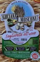 Mängden socker i Tagliatelle all'uovo