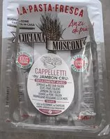 Mängden socker i Cappelleti au jambon cru