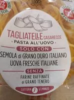 Mängden socker i Tagliatelle caserecce