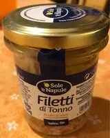 Mängden socker i Filetti di tonno