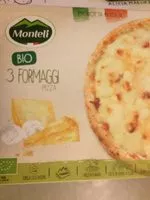 Mängden socker i Pizza 3 fromages bio