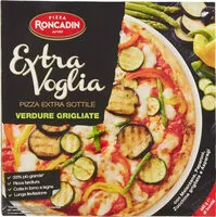 Mängden socker i Extra voglia pizza extra sottile verdure grigliate