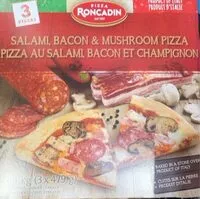 Mängden socker i Salami, Bacon & Mushroom Pizza