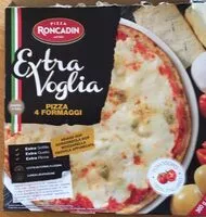 Mängden socker i Pizza 4 formaggi
