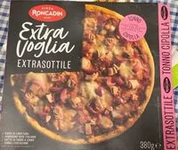 Mängden socker i Pizza Extra Voglia extrasottile