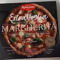 Mängden socker i Pizza ExtraVoglia -Margherita bordo alto