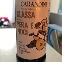 Mängden socker i Crème de vinaigre balsamique arôme poire et noix