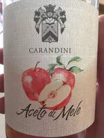 Mängden socker i Carandini Aceto di Mele