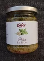 Mängden socker i Pesto Basilikum