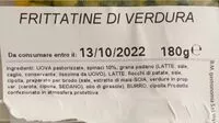 Mängden socker i Frittatine di verdura coop