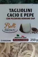 Mängden socker i Tagliolini cacio e pepe