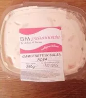 Mängden socker i Gamberi in salsa rosa