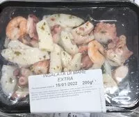 Mängden socker i Insalta di mare extra