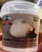 Mängden socker i Burratina al tarfufo
