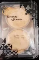 Mängden socker i Burratina affumicata