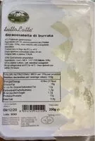 Mängden socker i Stracciatela di burrata