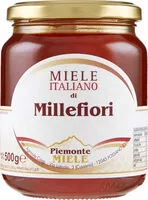 Mängden socker i Miele italiano di millefiori